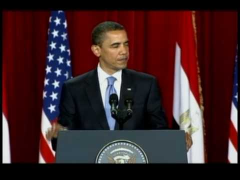 Lower Quality Version: President Obama Speaks to the Muslim World from Cairo, Egypt