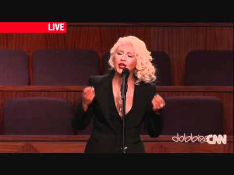 Christina Aguilera - At Last [Etta James Funeral]