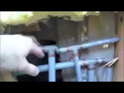 Polybutylene plumbing repair