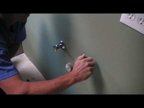 Installing Bathroom Faucet Shut off Valves - Plumbing Tips