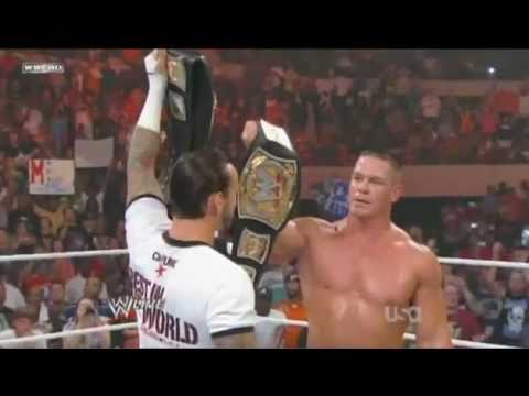 CM Punk Returns - Raw [7/25/11]