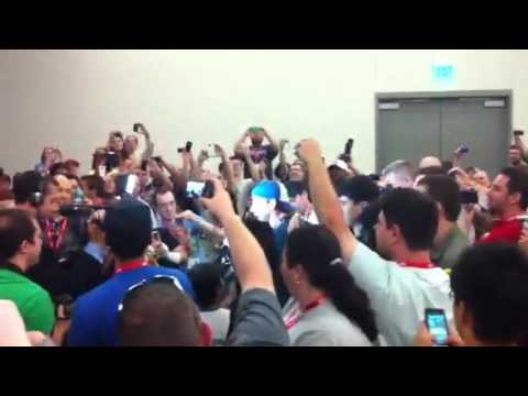 CM Punk invaded comic con