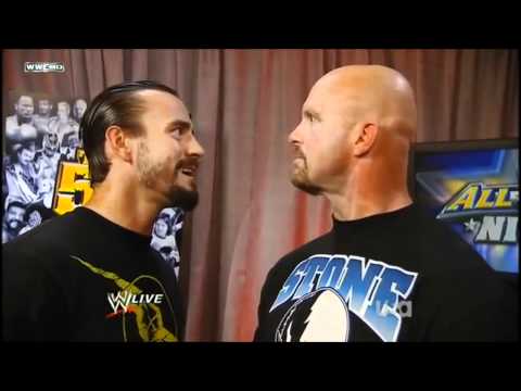 Stone Cold & Cm Punk funny Promo - Raw 06/13/11 Backstage Segment [HD]