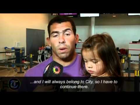 Carlos Tevez: It is a challenge for me to return to Manchester City