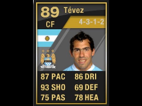 FIFA 12 IF TEVEZ Player Review & In Game Stats Ultimate Team