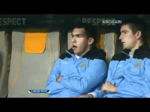 Carlos Tevez Refuses To Play Vs Bayern Munich 27/9/11