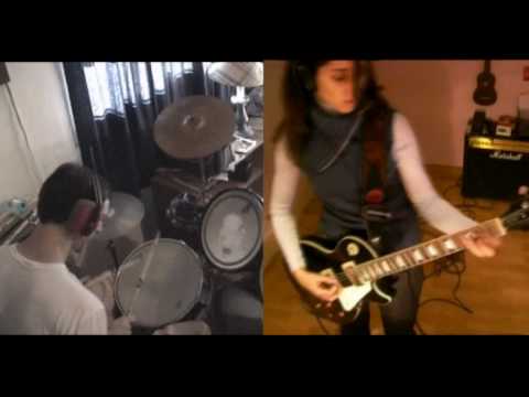 Violent pornography - SOAD - guitar and drums overseas cover.