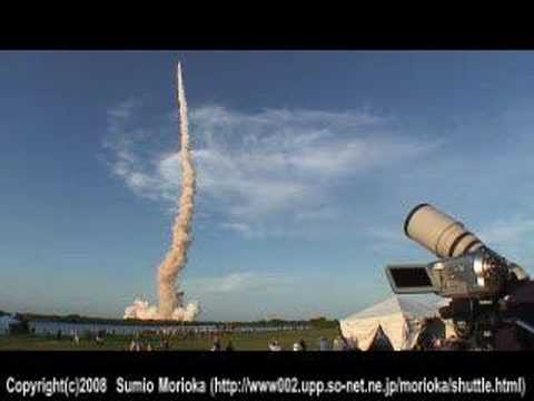 Real Sound of Space Shuttle STS-117 Launch, 3 miles