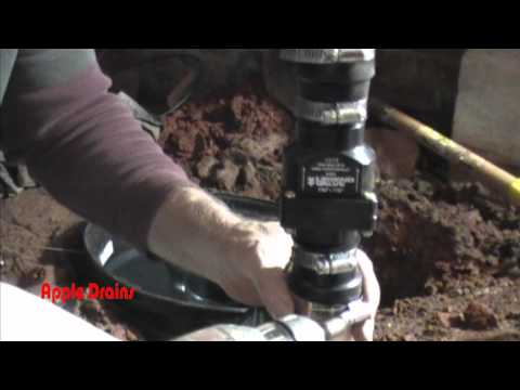 Sump Pump Install, Crawl Space, Water Problem, Charlotte NC, Apple Drains