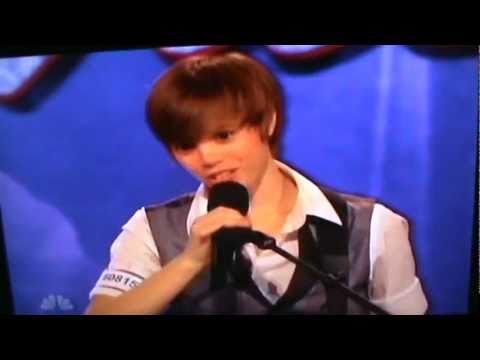 Americas Got Talent- Dani Shay Justin Bieber Girl sings Baby