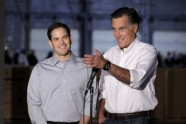 Marco Rubio and Mitt Romney