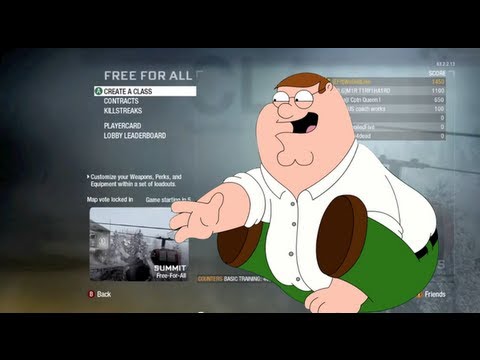 Gaming with the Stars - Peter Griffin Plays Black Ops