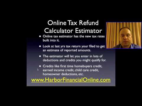 Individual Income Tax Return Filing & Calculator 2011, 2012