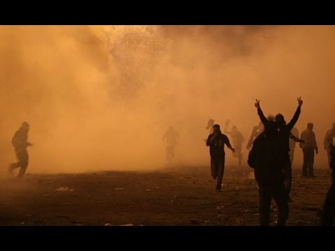 Police Vs Protesters in Egypt