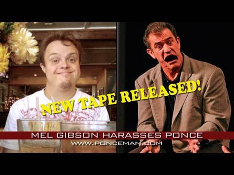 Mel Gibson Harasses Ponceman