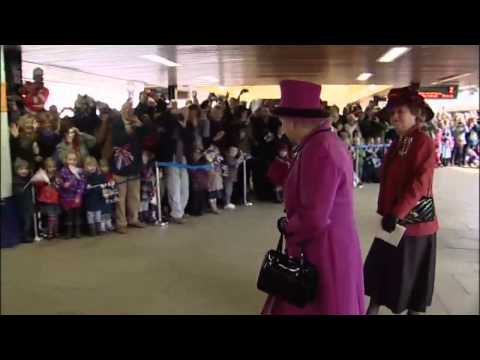 The Queen, Kate Middleton and Prince Philip visit Leicester as part of a Diamond Jubilee tour