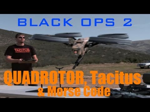 Black Ops 2 Viral: Quadrotor Killstreak, Tacitus, & Morse Code!