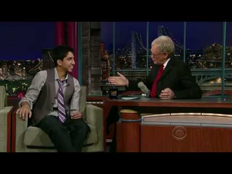 Dev Patel on David Letterman - 19/11/2008 (HQ)