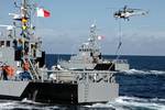 The Armed Forces of Malta counter piracy vessel protection detachment demonstrates aerial boarding procedures during Eurasia Partnership Capstone (EPC) 2011.