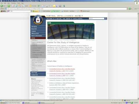 CIA World factbook tutorial