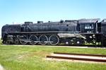 Union Pacific locomotive 814 now in Council Bluffs, Iowa in Chicago.