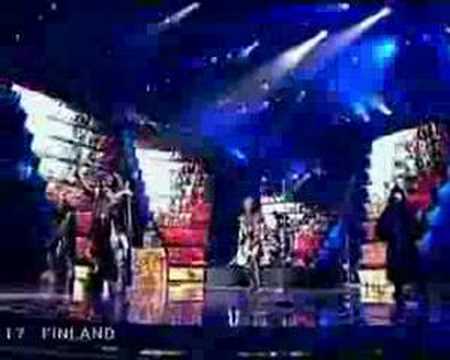 Lordi - Hard Rock Hallelujah - Eurovision final 2006