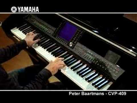 Peter Baartmans and the Yamaha CVP-409