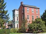 House on Chestnut Street, West Chester, Pennsylvania. In the West Chester Downtown Historic District.