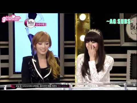 [ENG] Taeyeon and Tiffany Arguement @ The Beatles Code