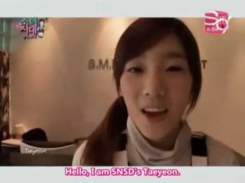 [Fanmade] SNSD Taeyeon ' Cute dorky kid '