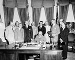 The North Atlantic Treaty was signed in Washington, D.C., on 4 April 1949 and was ratified by the United States that August. The Treaty of Brussels, signed on 17 March 1948 by Belgium, the Netherlands, Luxembourg, France, and the United Kingdom, is considered the precursor to the NATO agreement.