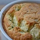 Asparagus-Spinach Souffle