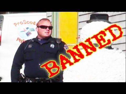 Funny - Police shut down Funny Snowman Prank - Season 2 Episode 9