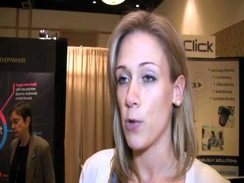 PR Newswire at the Online Marketing Summit speaking with: Charlotte Blank of GM