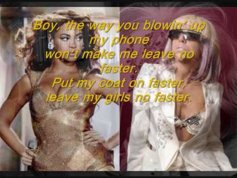 Telephone- Lady GaGa Feat. Beyonce (Official Song)