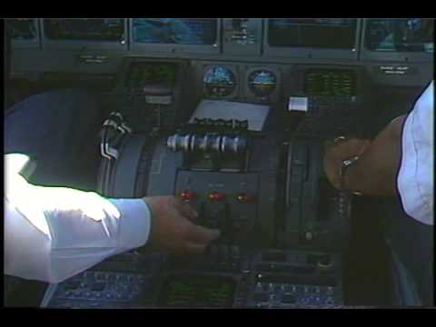 MD-11 COCKPITVIDEO ARUBA to CURACAO