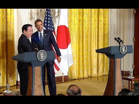 President Obama holds a Press Conference with Prime Minister Noda of Japan