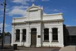 Former Council Chambers, 1942-1995, at Romsey, Victoria, previously the Commercial Bank Building, built in 1888