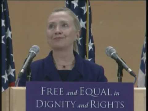 Secretary Clinton Delivers Remarks on International Human Rights Day