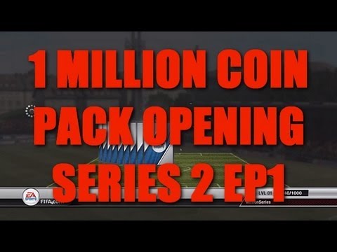 Fifa 12 Ultimate Team - 1 MILLION COINS PACK OPENING Series 2 Episode 1