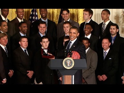 President Obama Welcomes the Kentucky Wildcats