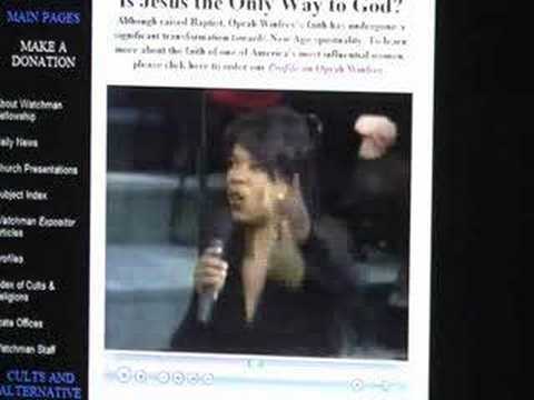 Oprah Denies Christ