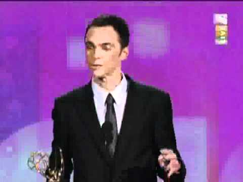 EMMYS 2010 - JIM PARSONS WINS EMMY AWARD FOR LEAD ACTOR IN COMEDY SERIES