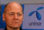 Kolkata:Uninor?s Managing Director Sigve Brekke at press conference on 20th April 2012