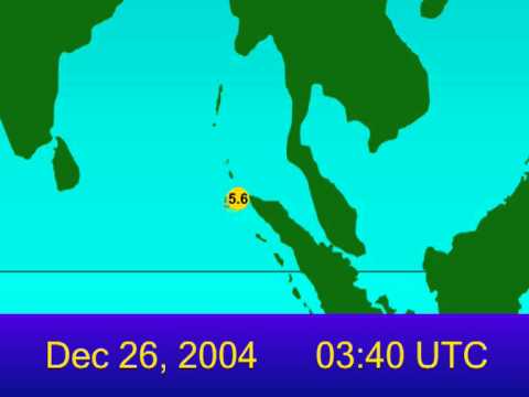 2004 Indian Ocean Earthquake Animation