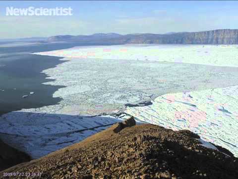 Biggest Greenland glacier break-up