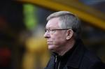 Manchester United's manager Sir Alex Ferguson before his team's English Premier League soccer match against Wolverhampton Wanderers at Molineux Stadium, Wolverhampton, England, Sunday, March 18, 2012.