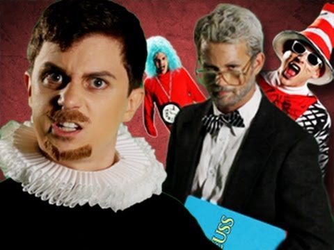 Dr Seuss VS Shakespeare. Epic Rap Battles of History #12