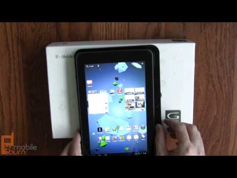 T-Mobile G-Slate (LG Optimus Pad) video review - part 1 of 2