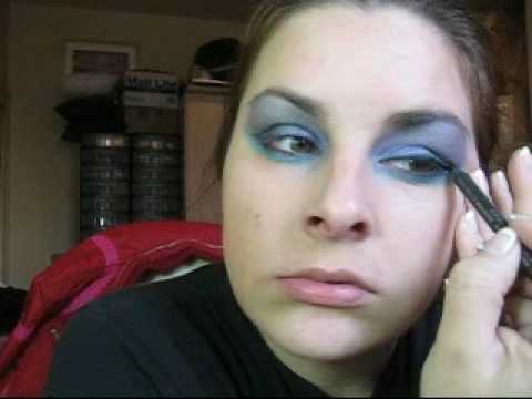 HALLOWEEN ANGEL FAIRY EYES LOOK w/ MAC make up